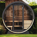 SaunaLife Model EE6G Sauna Barrel - West Coast Saunas - SL-MODELEE6G