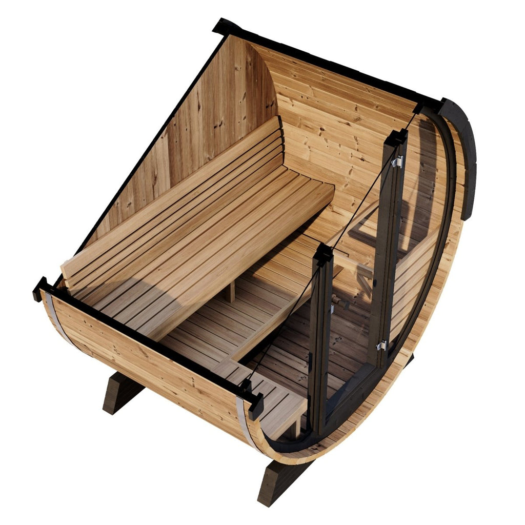 SaunaLife Model EE6G Sauna Barrel - West Coast Saunas - SL-MODELEE6G