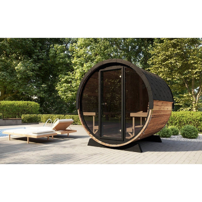 SaunaLife Model EE8G Sauna Barrel - West Coast Saunas - SL-MODELEE8G