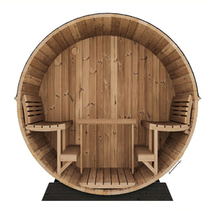 SaunaLife Model EE8G Sauna Barrel - West Coast Saunas - SL-MODELEE8G