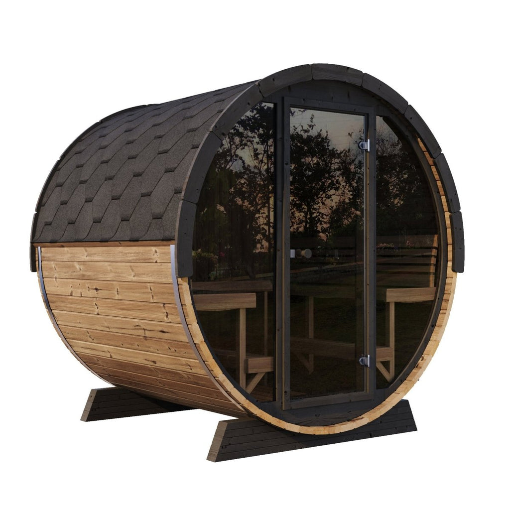 SaunaLife Model EE8G Sauna Barrel - West Coast Saunas - SL-MODELEE8G