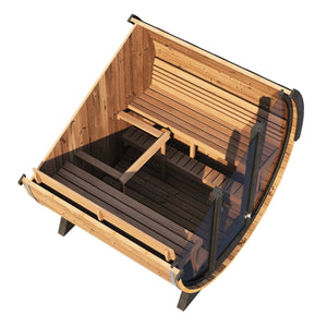 SaunaLife Model EE8G Sauna Barrel - West Coast Saunas - SL-MODELEE8G