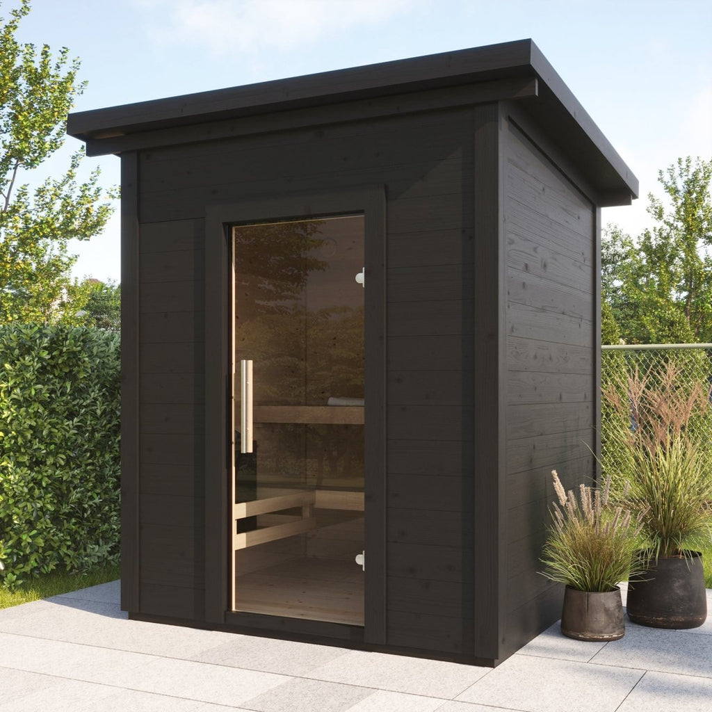 SaunaLife Model G2 Outdoor Home Sauna Kit - West Coast Saunas - SL-MODELG2