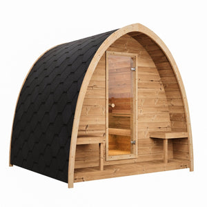 SaunaLife Model G3 Outdoor Home Sauna Kit - West Coast Saunas - SL-MODELG3