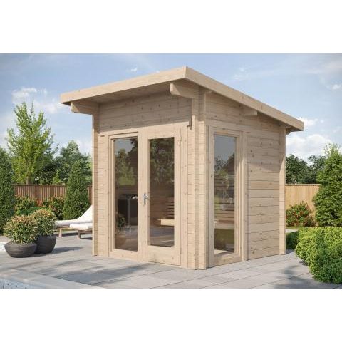 SaunaLife Model G4 Outdoor Home Sauna Kit - West Coast Saunas - SL-MODELG4