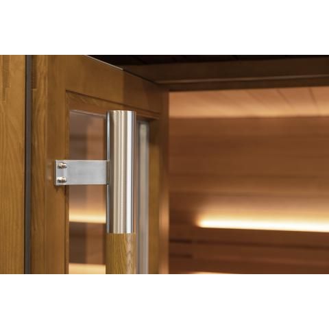 SaunaLife Model G7 Pre-Assembled Outdoor Home Sauna - West Coast Saunas - SL-MODELG7-L