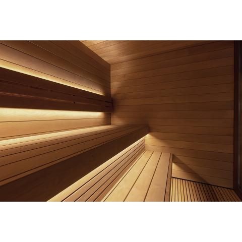 SaunaLife Model G7 Pre-Assembled Outdoor Home Sauna - West Coast Saunas - SL-MODELG7-L