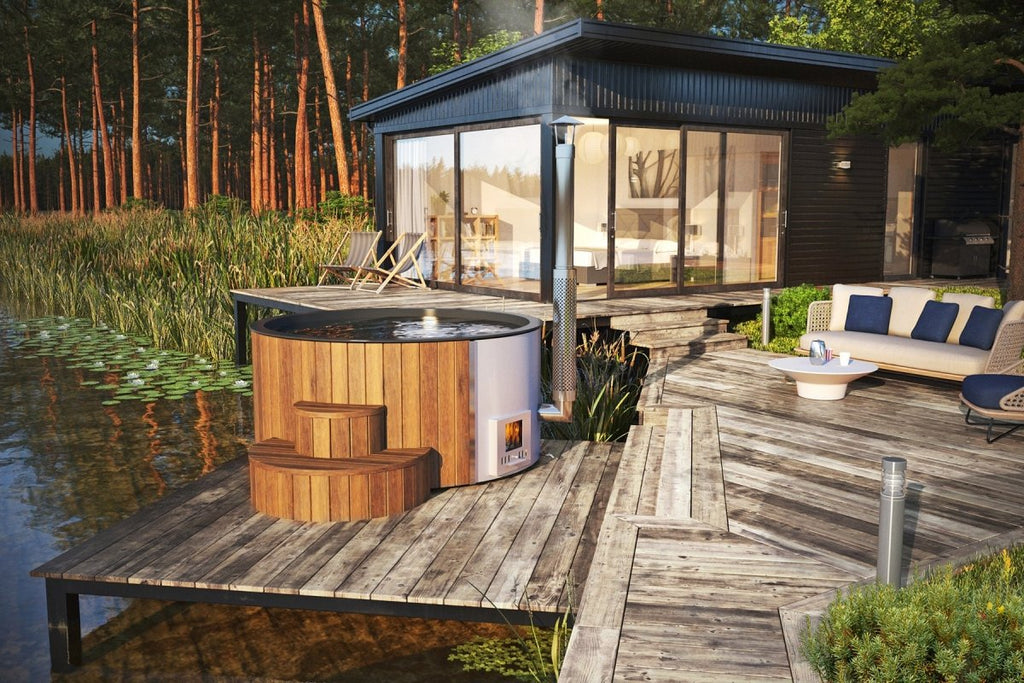 SaunaLife Model S4N Wood-Fired Hot Tub - West Coast Saunas - SL-MODELS4N