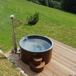 SaunaLife Model S4N Wood-Fired Hot Tub - West Coast Saunas - SL-MODELS4N