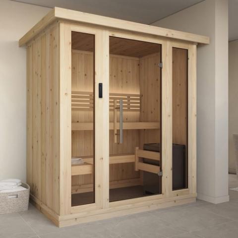 SaunaLife Model X6 Indoor Home Sauna SL - MODELX6 - West Coast Saunas - SL - MODELX6