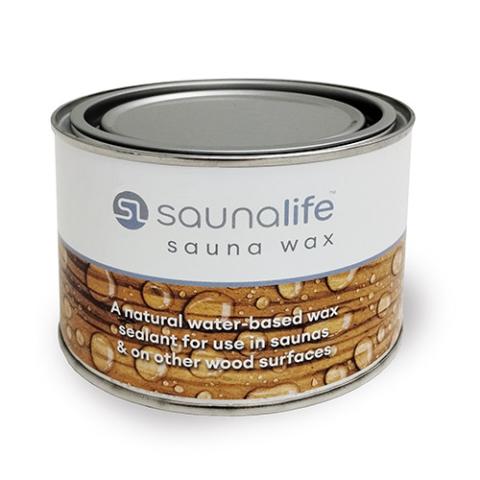 SaunaLife Sauna Wax - 15.2 oz (450 ml) - West Coast Saunas - 64200 - CLEAR