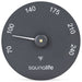 SaunaLife SaunaGear Thermometer Fahrenheit Thermometer, Round - West Coast Saunas - SAUNAGEAR THERMOMETER BK