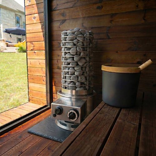 SaunaLife TITAN SL1 High-Performance Gas Sauna Heater, Portable - West Coast Saunas - 130183