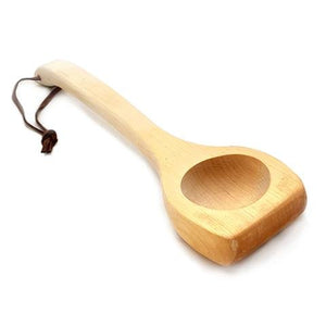 SaunaLife Wooden Sauna Bucket, Ladle, Timer and Thermometer - West Coast Saunas - ACCPKG-1