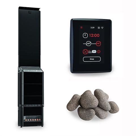 Saunum AIR 5 WiFi Sauna Heater Package - West Coast Saunas - Air 5 CSB WiFi Package