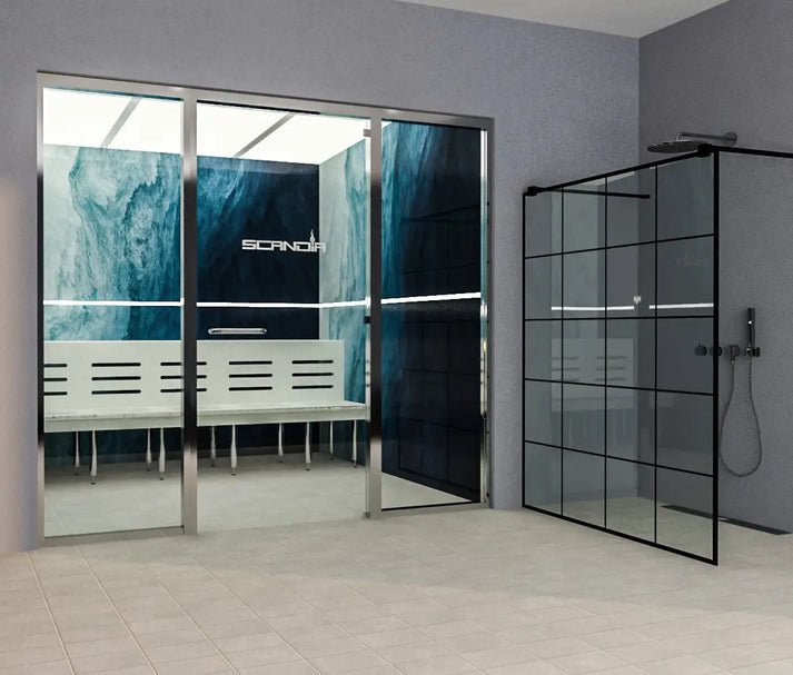 Scandia Advanced Hybrid Steam Room 8' High - West Coast Saunas - AHSR2