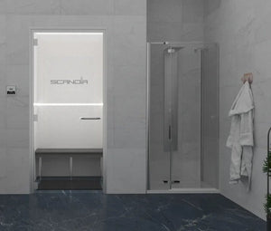 Scandia Advanced Hybrid Steam Room 8' High - West Coast Saunas - AHSR2