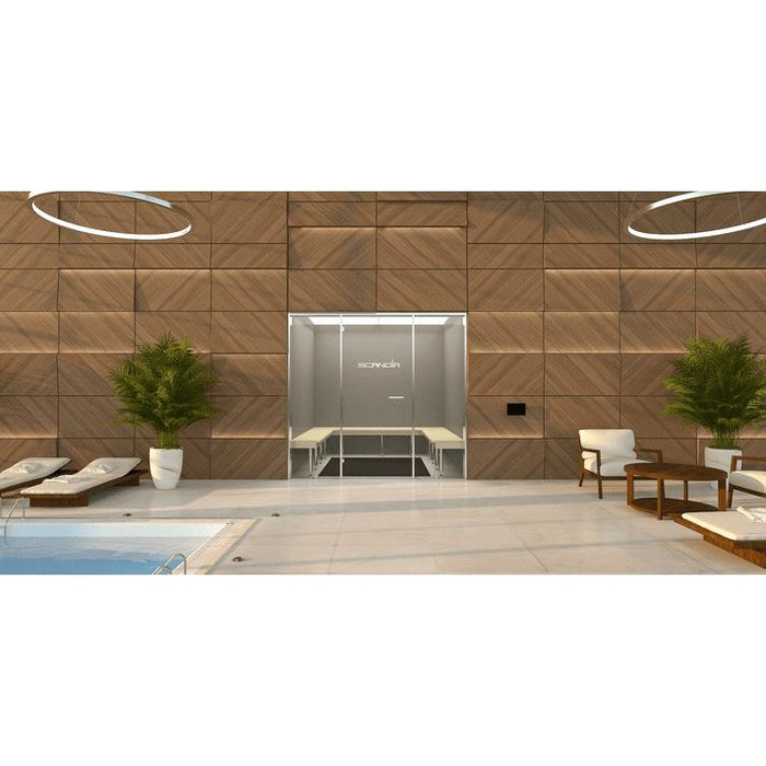Scandia Advanced Hybrid Steam Room 8' High - West Coast Saunas - AHSR2