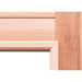Scandia Clear Cedar Sauna Door with Insulated Glass - West Coast Saunas - SN - DOOR24 - CWRC - RH