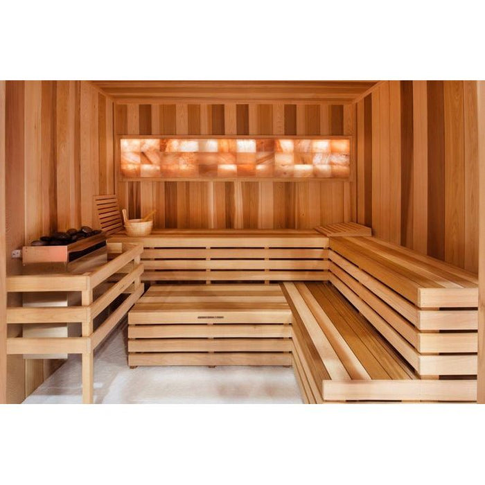 Scandia Himalayan Salt Wall Brick - West Coast Saunas - SLT - PB - BKR6X8