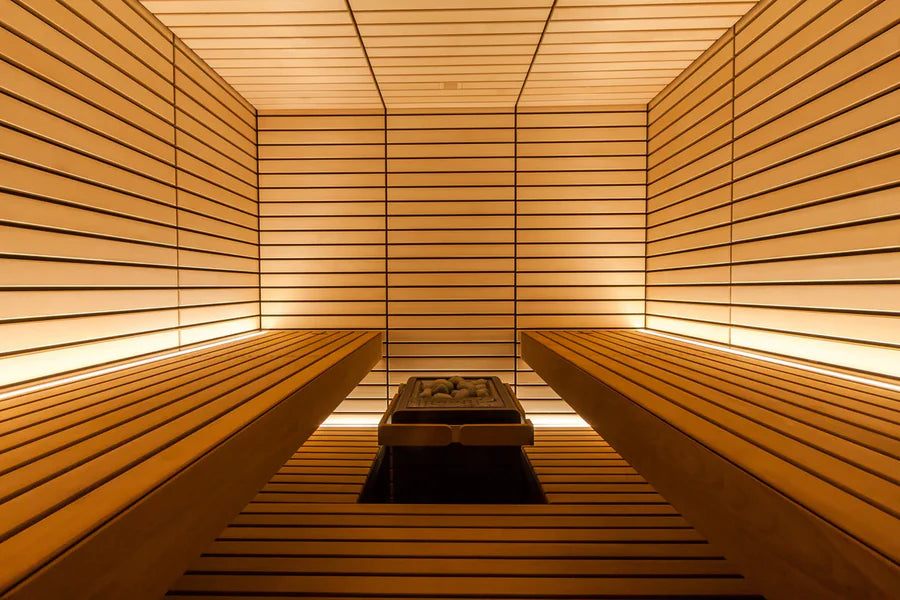Harvia Lindea View - Thermo-Lime Wood 2-6 Person Indoor Sauna