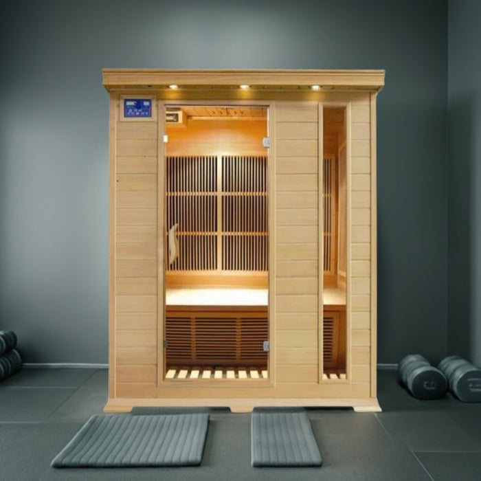 Sunray Aspen 3 - Person Indoor Infrared Dry Sauna - West Coast Saunas - HL300C