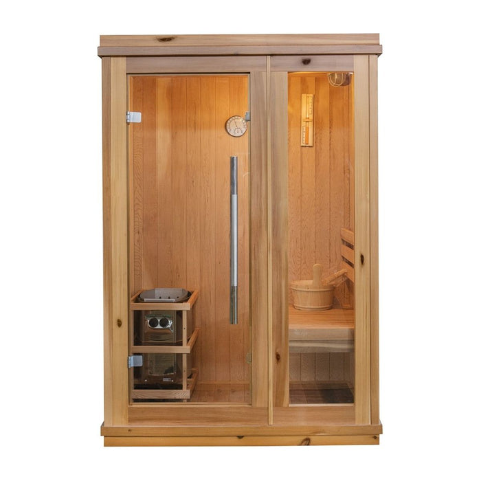 Sunray Aston 1-Person Indoor Traditional Sauna - West Coast Saunas - 100TN