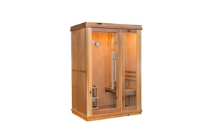 Sunray Aston 1-Person Indoor Traditional Sauna - West Coast Saunas - 100TN