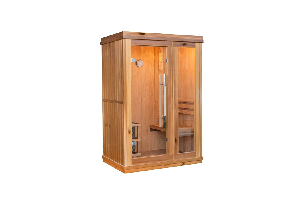 Sunray Aston 1-Person Indoor Traditional Sauna - West Coast Saunas - 100TN