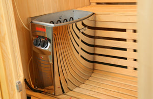 Sunray Baldwin 2-Person Indoor Traditional Sauna - West Coast Saunas - 200SN