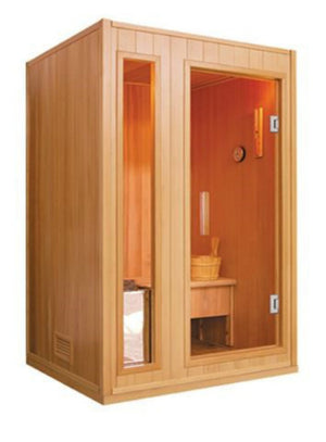 Sunray Baldwin 2-Person Indoor Traditional Sauna - West Coast Saunas - 200SN