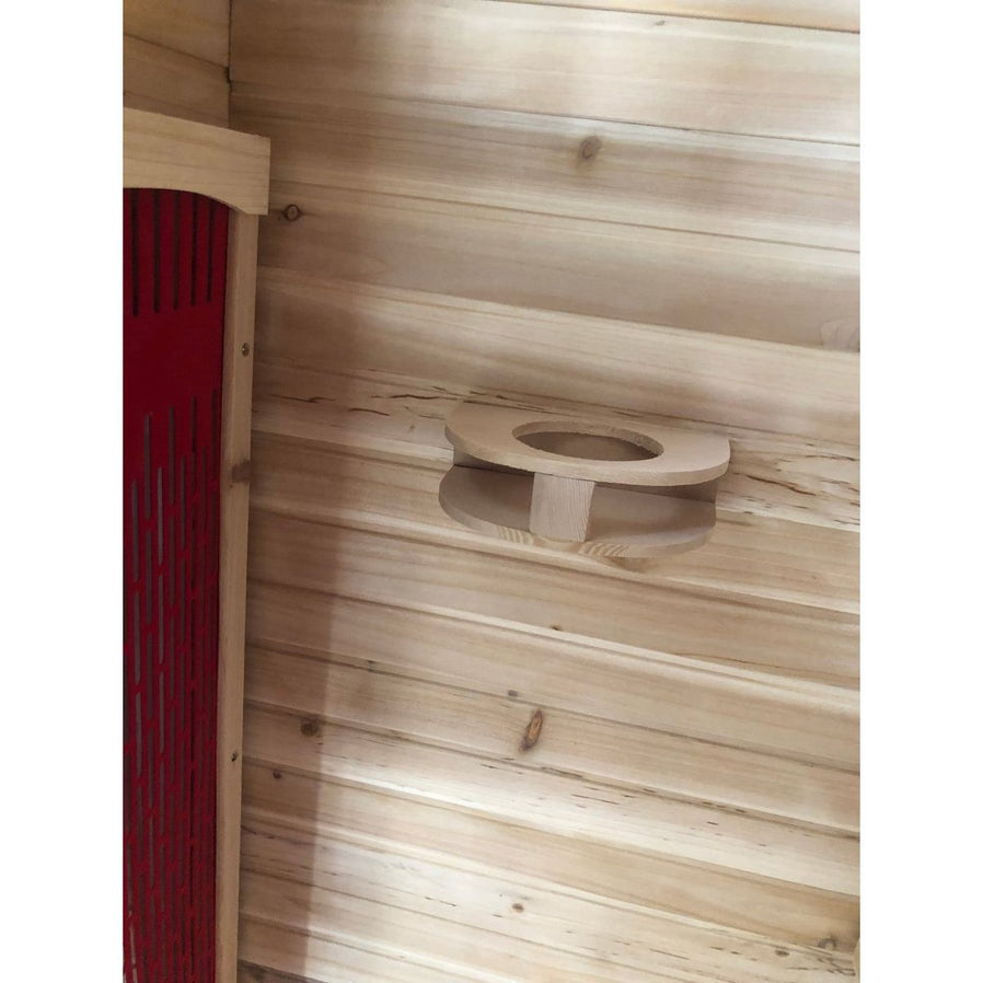 Sunray Burlington 2Person Outdoor Infrared Dry Sauna — West Coast Saunas