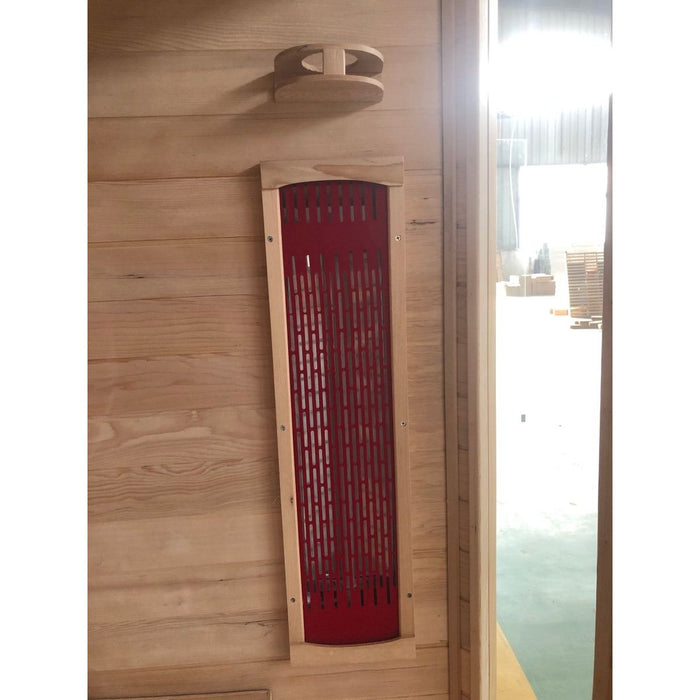 Sunray Burlington 2-Person Outdoor Infrared Dry Sauna - West Coast Saunas - 200D
