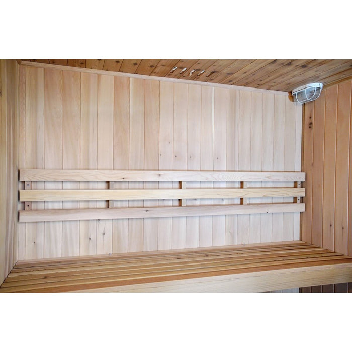 Sunray Charleston 4-Person Indoor Traditional Sauna - West Coast Saunas - 400TN