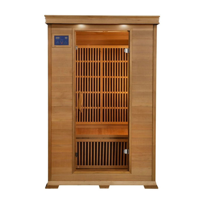 Sunray Evansport 2-Person Indoor Infrared Dry Sauna - West Coast Saunas - 200K2