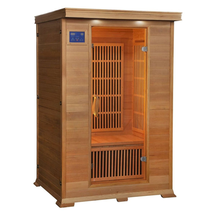 Sunray Evansport 2-Person Indoor Infrared Dry Sauna - West Coast Saunas - 200K2