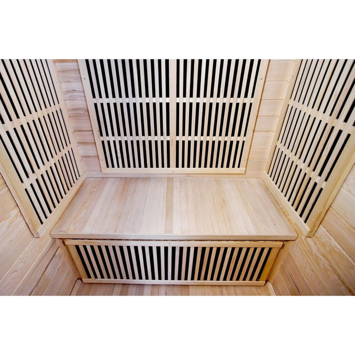 Sunray Evansport 2-Person Indoor Infrared Dry Sauna - West Coast Saunas - 200K2