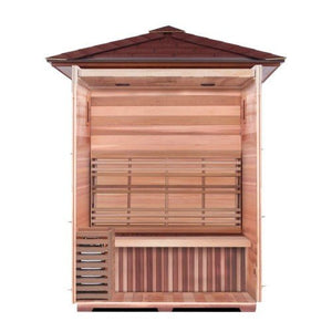 Sunray Freeport 3-Person Outdoor Traditional Sauna - West Coast Saunas - 300D1