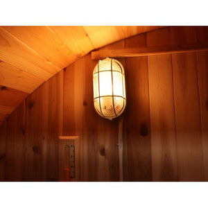 Sunray Galley 4 - Person Traditional Barrel Sauna with Harvia Heater - West Coast Saunas - 400SH