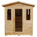 Sunray Grandby 3-Person Outdoor Steam Sauna - West Coast Saunas - 300D