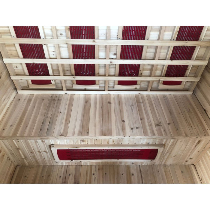 Sunray Grandby 3-Person Outdoor Steam Sauna - West Coast Saunas - 300D