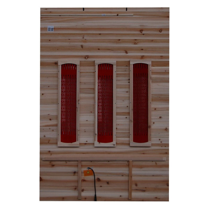 Sunray Grandby 3-Person Outdoor Steam Sauna - West Coast Saunas - 300D