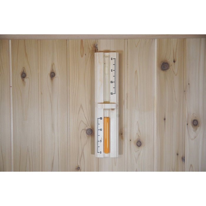 Sunray Hampton 3 Person Indoor Traditional Sauna with Double Bench - West Coast Saunas - 300TN