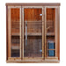 Sunray Hampton 3 Person Indoor Traditional Sauna with Double Bench - West Coast Saunas - 300TN