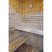 Sunray Hampton 3 Person Indoor Traditional Sauna with Double Bench - West Coast Saunas - 300TN