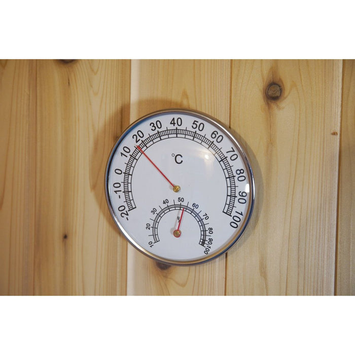 Sunray Hampton 3 Person Indoor Traditional Sauna with Double Bench - West Coast Saunas - 300TN