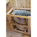 Sunray Hampton 3 Person Indoor Traditional Sauna with Double Bench - West Coast Saunas - 300TN