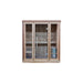 Sunray Hampton 3 Person Indoor Traditional Sauna with Double Bench - West Coast Saunas - 300TN