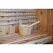 Sunray Hampton 3 Person Indoor Traditional Sauna with Double Bench - West Coast Saunas - 300TN