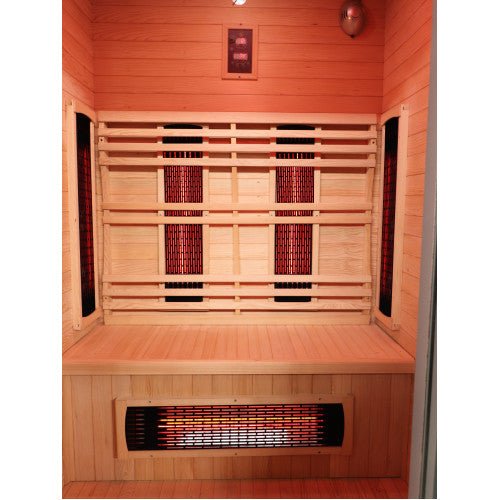Sunray Logan 2 - Person Outdoor Infrared Sauna - West Coast Saunas - 200D6